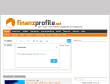 Tablet Screenshot of finanzprofile.net